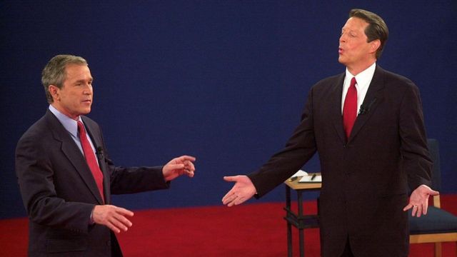 George W. Bush y Al Gore