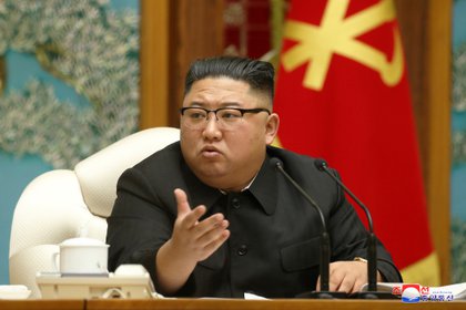 El dictador norcoreano Kim Jong-un. Foto: KCNA via REUTERS    