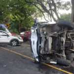 2 fallecidos y 2 heridos en accidente de tránsito en San Salvador