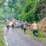 Pronostican lluvias y tormentas en gran parte del país por influencia de baja presión