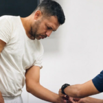 Tres personas serán remitidas por desórdenes públicos tras disputa entre vendedores en San Miguel Centro